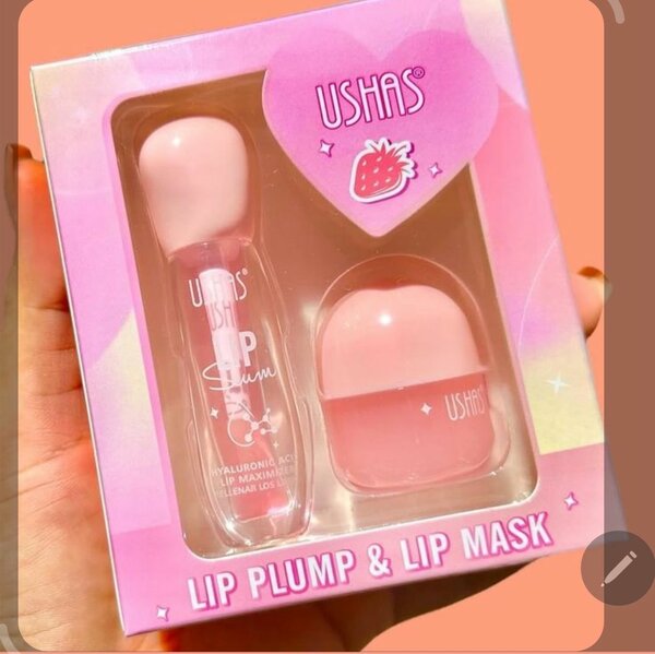 Ushas Lip Plump & Mask Set