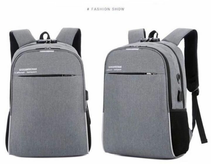 Sac à dos urbain USB élégant