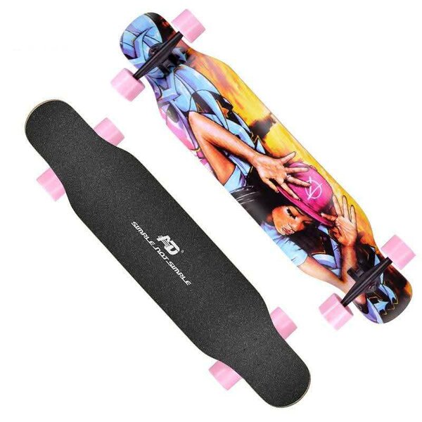 Longboard Design Graffiti