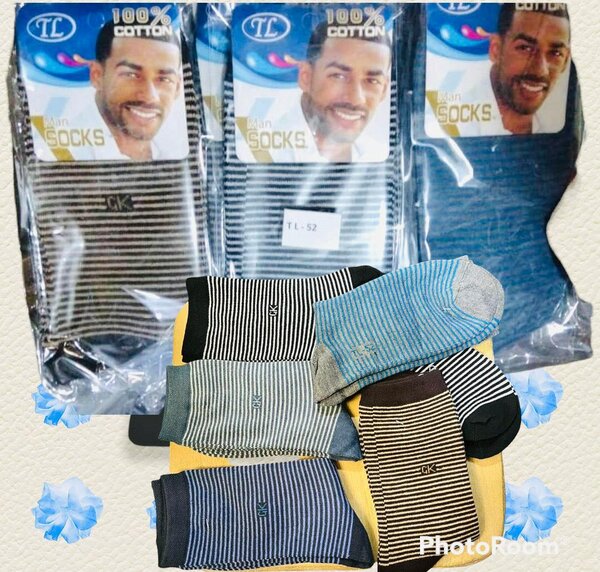 Chaussettes en coton pour homme