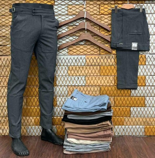 Loopless Smart trousers