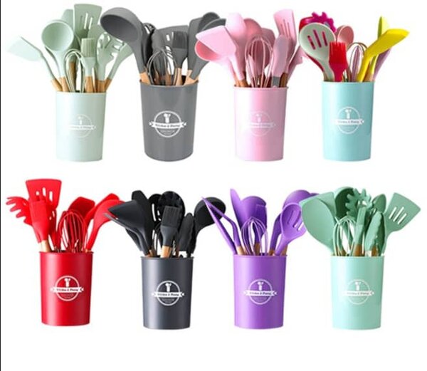 Silicone ladles