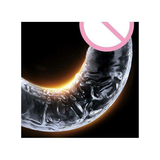 Dildo Transparent Réaliste