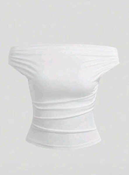 Haut Bardot Blanc Style