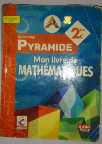 Livre de Mathématiques 2e