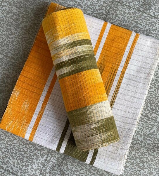 Étoffe en coton coloré