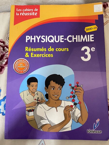 Livre Physique-Chimie 3e