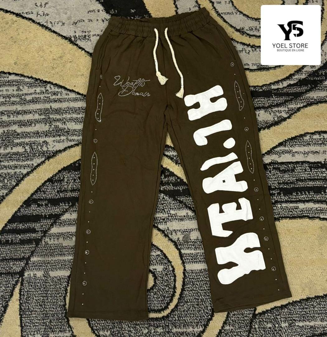 Pantalon style streetwear décontracté