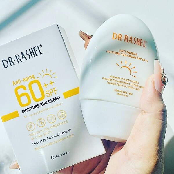 Crème solaire anti-âge SPF 60++