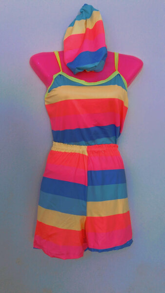 Nuisette culotte haut+ chapeau