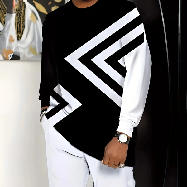 Sweatshirt graphique moderne