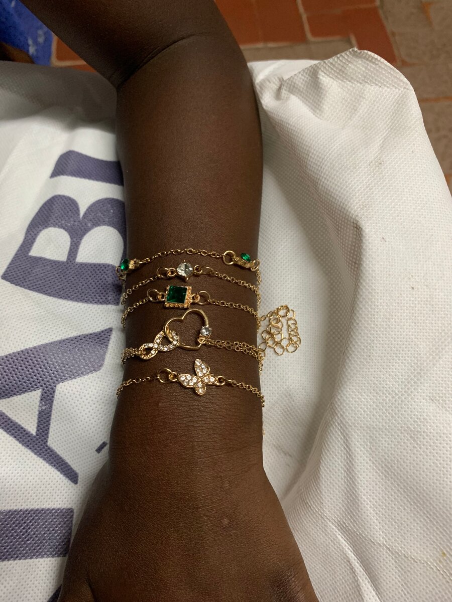 Bracelets en or élégants