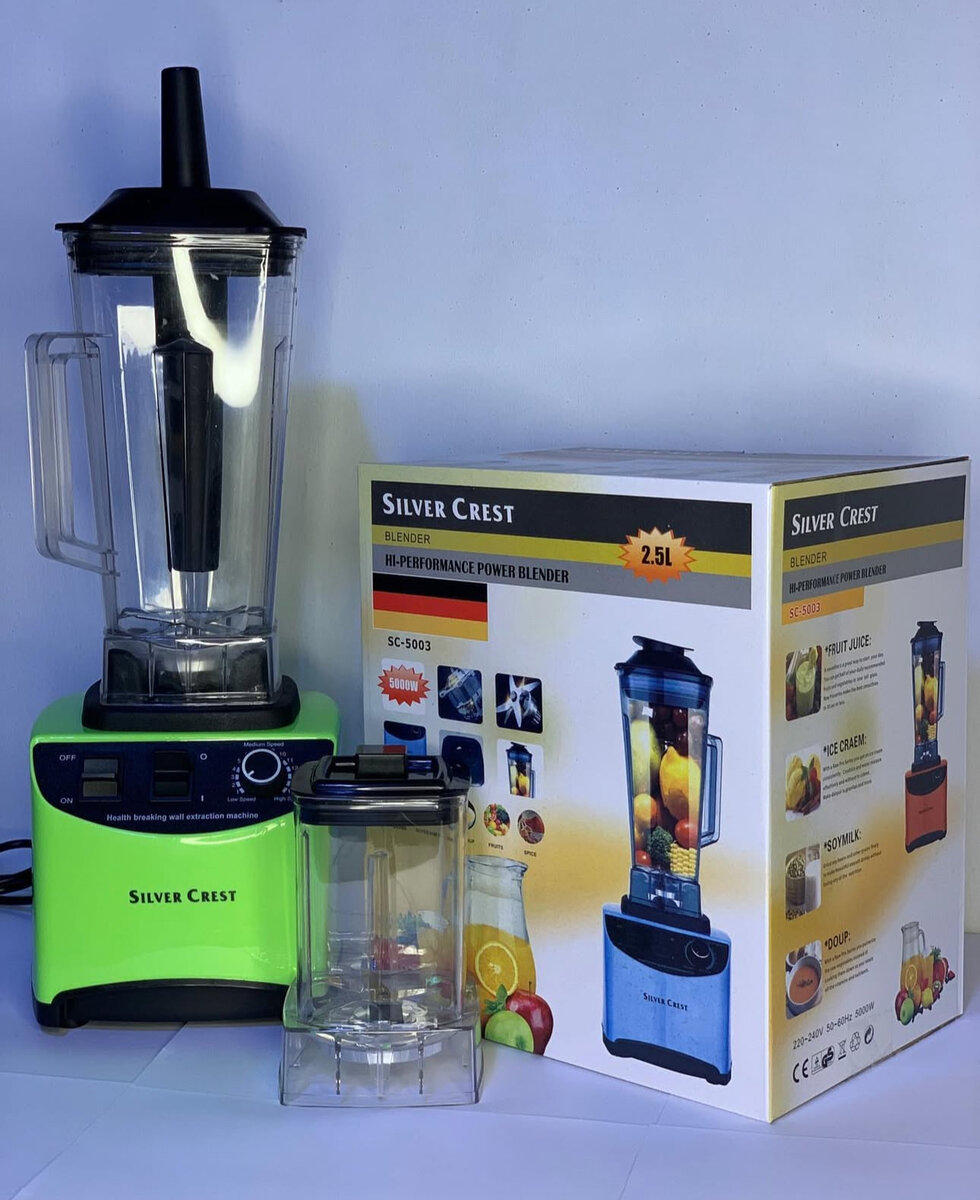New Silver Crest Blender 8000watt blender with 3 Liters cup