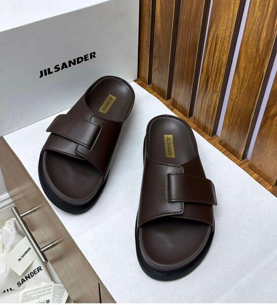Sandales en cuir homme