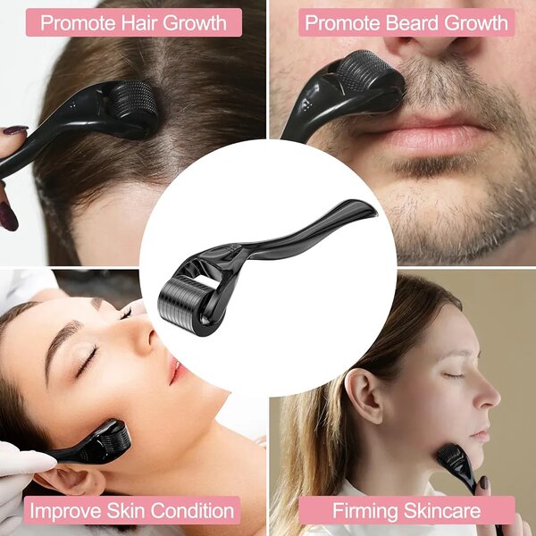 Dermaroller pour la peau et cheveux