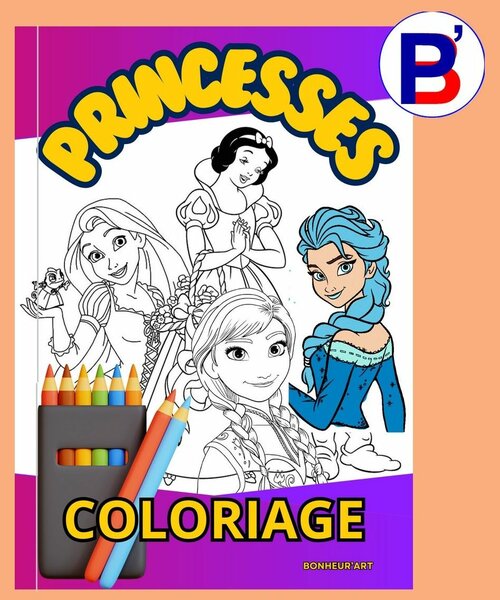 Livret Coloriage Princesse