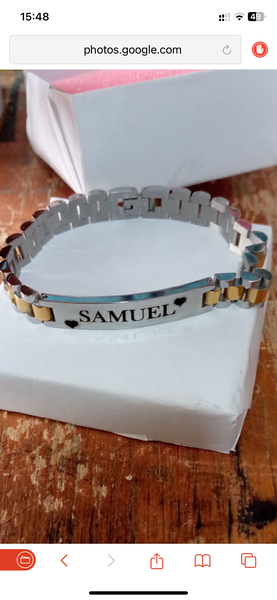 Bracelet en acier inoxydable