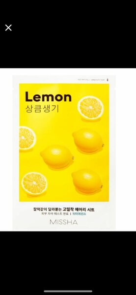 Masque Visage Citron Missha
