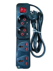 Rallonge Résistant électrique 4 Prises 2m