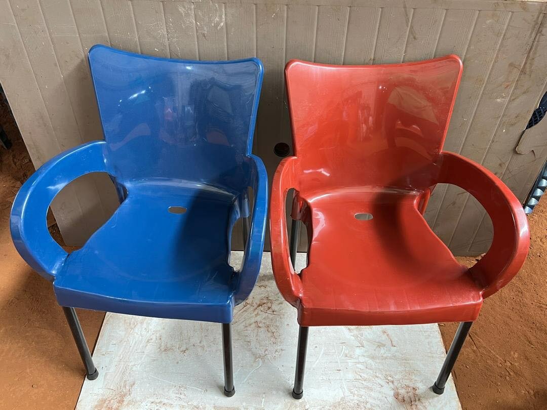 Plastic chairs