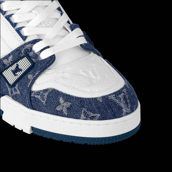 Baskets hommes luxe denim