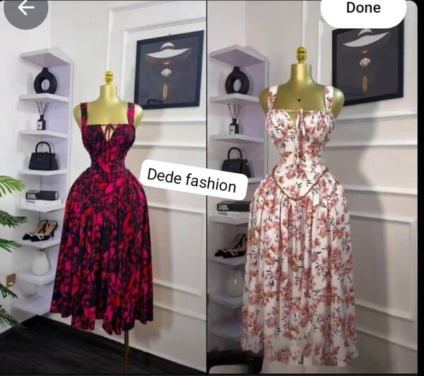 Robe florale élégante