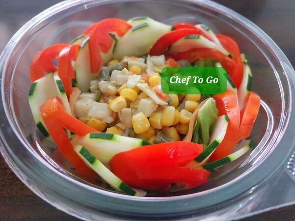 Salade de légumes saine