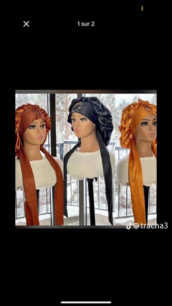 Bonnets Personnalisés en Satin