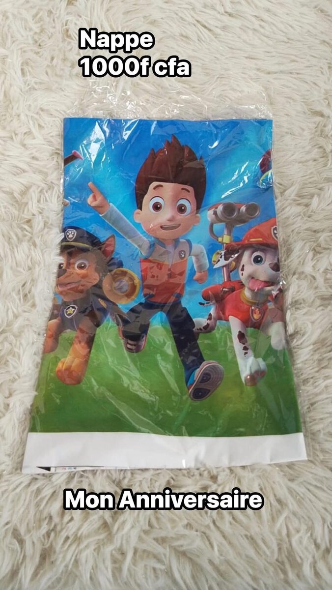 Nappes de fête pour enfants