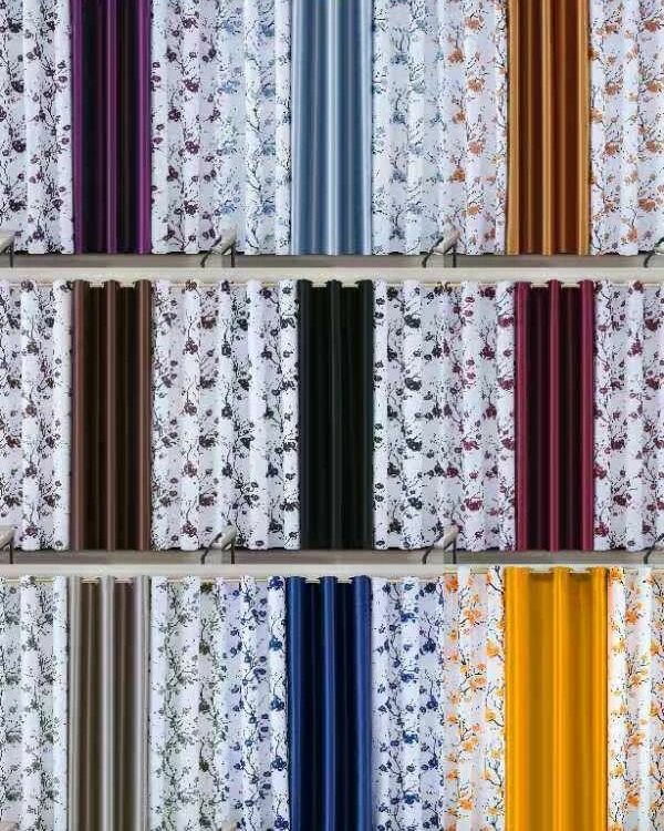 3 pcs sunblock curtains