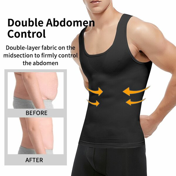 Slim n Lift Men Body Shaper For Compression The Body Vest