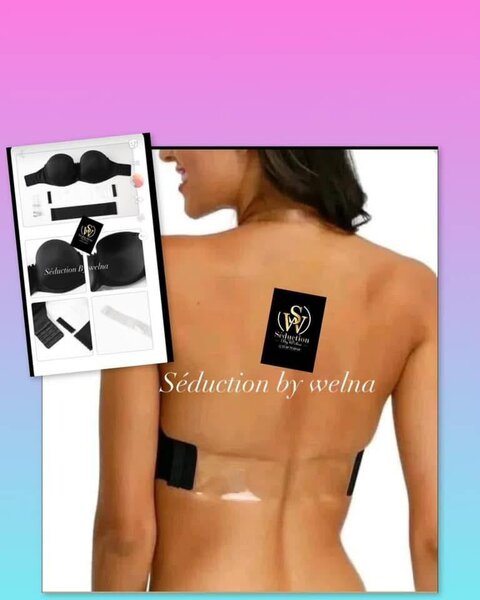 Soutien-gorge invisible adhésif