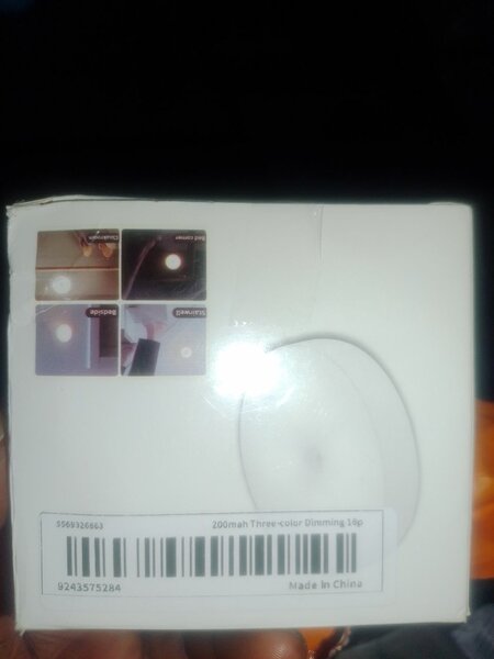 Lampe LED trois couleurs