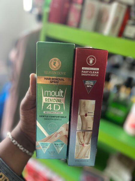Spray d'épilation douce 4D