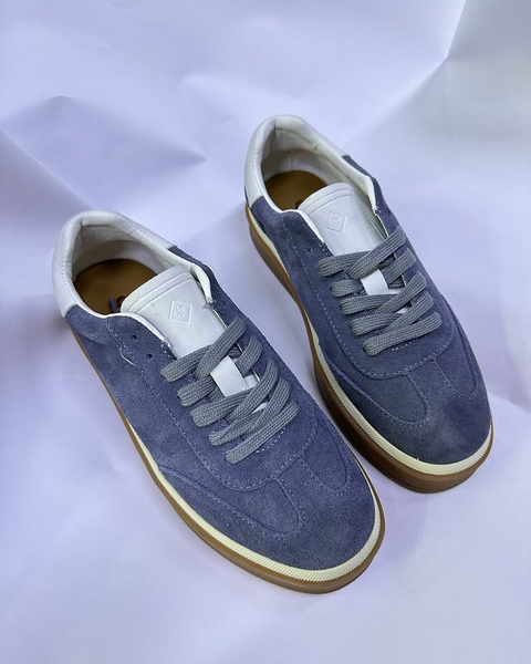 Кроссовки синие