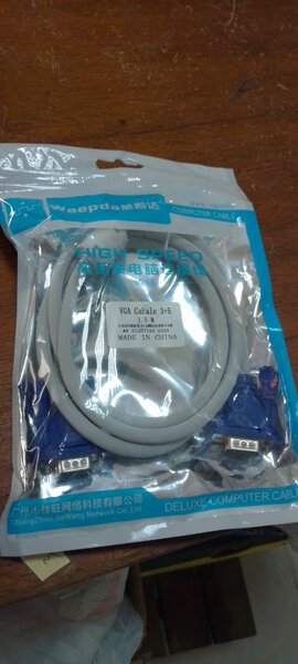 Câble VGA 1,5m Connectique PC