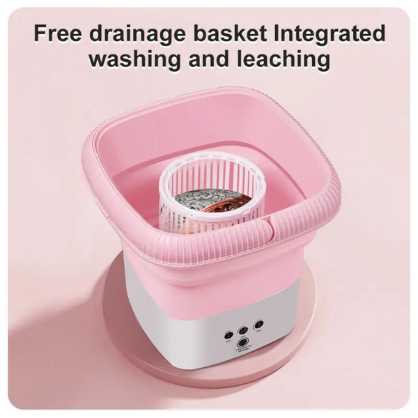 Mini lave-linge portable pliable