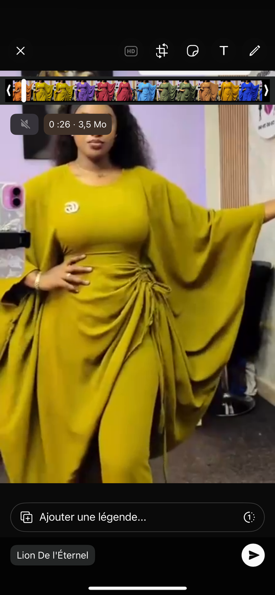 Robe Caftan Élégante Femme