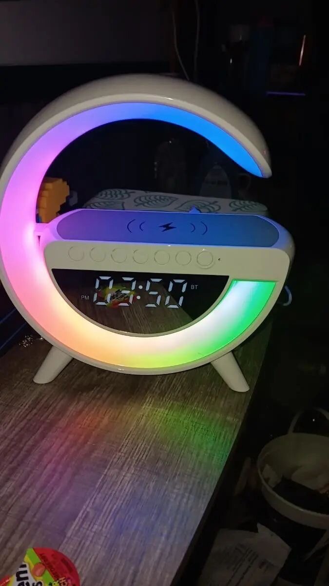 BT- 3401 Multi-functional LED Clock Display Speaker G Lamp |