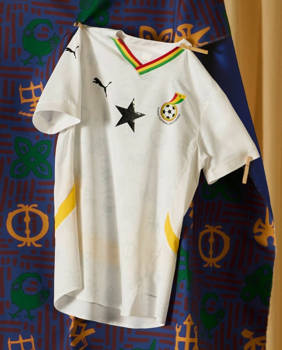 GHANA 2025 jersey Home and away