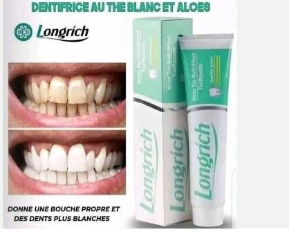 Dentifrice Longrich Thé Blanc Aloe