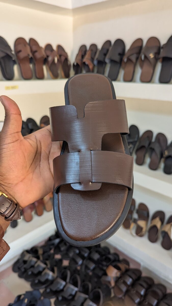 Sandales en cuir pour hommes