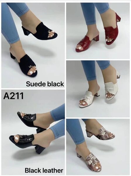 original block heels slipon