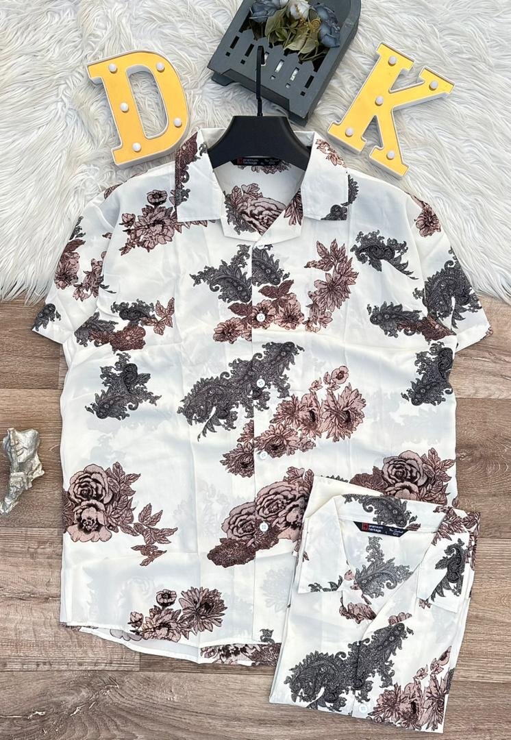 Chemises estivales imprimées