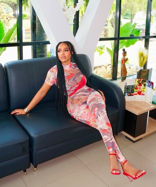 MESH MULTICOLORED JUMPSUIT AVAILABLE IN UK8-16.