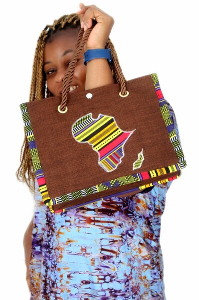 Sac Tendance en Tissu Africain