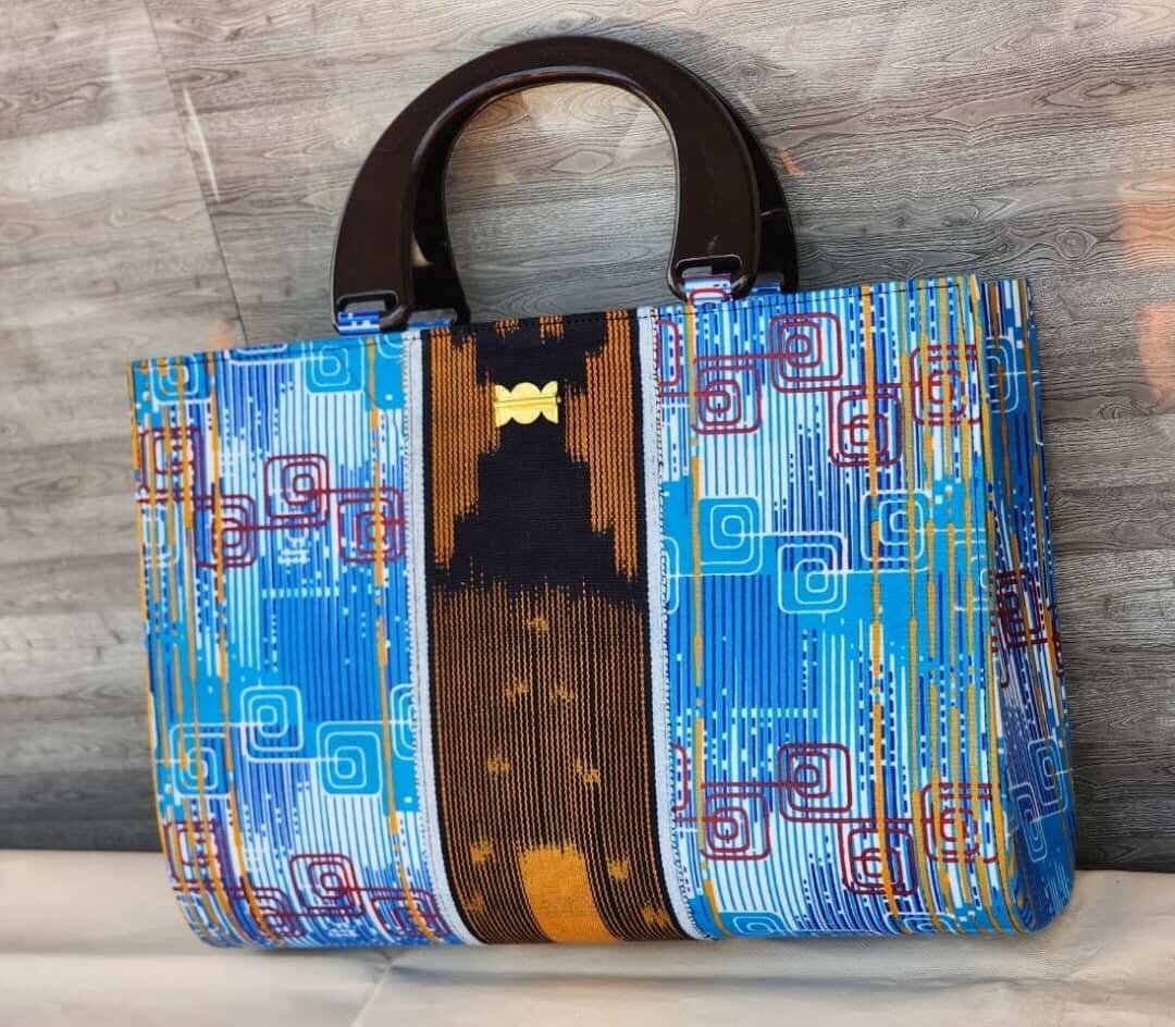 Sac à main en tissu ethnique