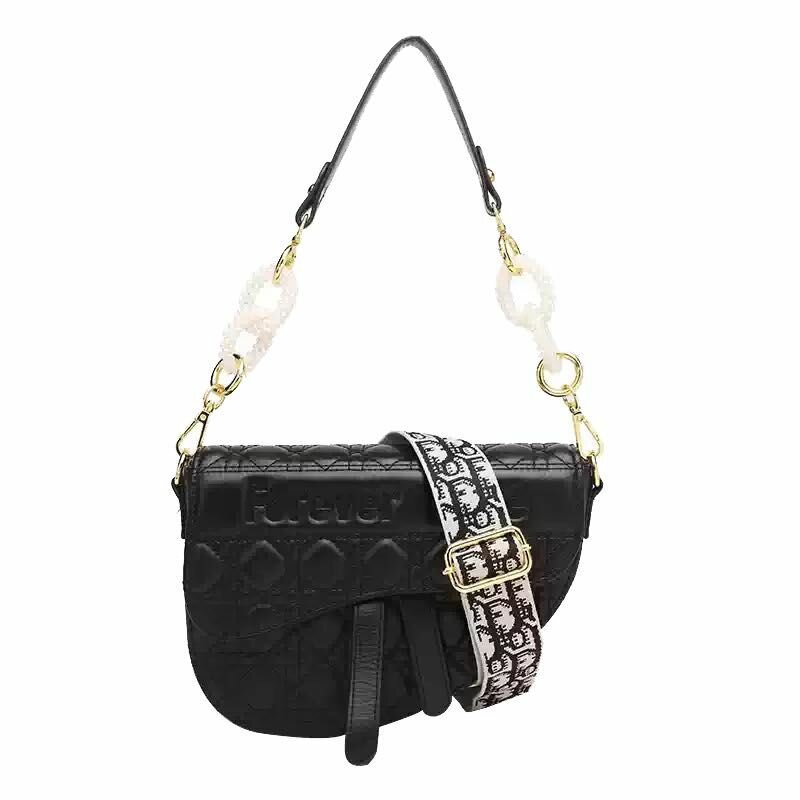 Sac Bandoulière Noir Élégant