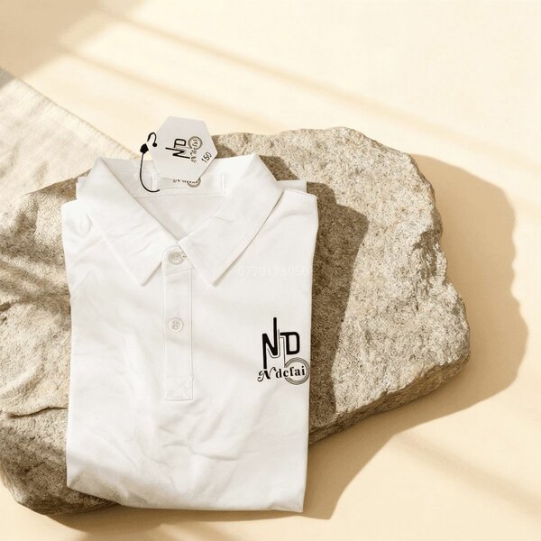 T-shirt en coton blanc