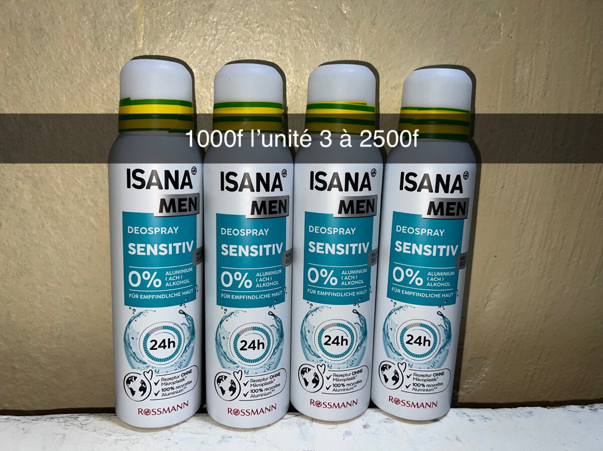 Isana Men Déodorant Sensitiv